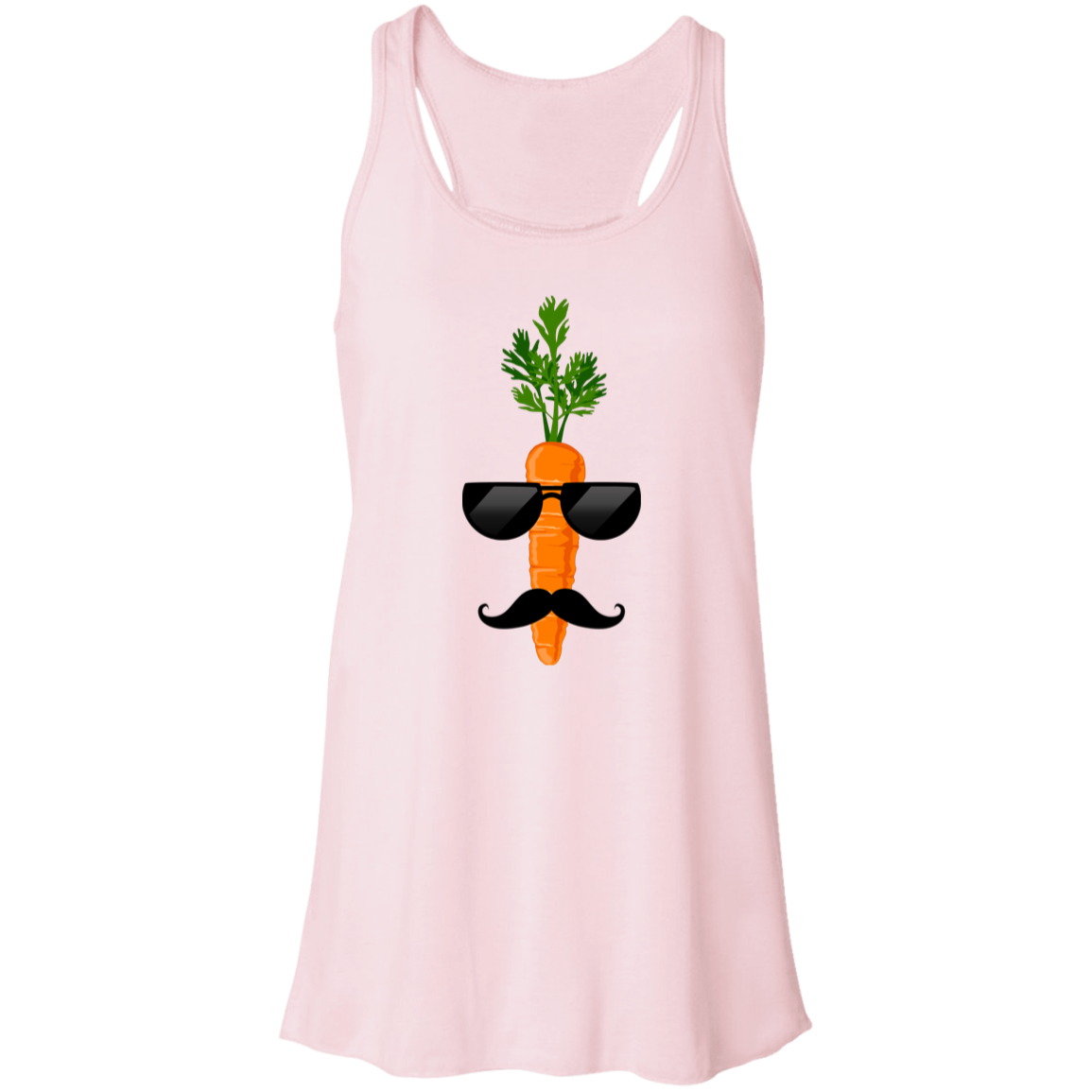 Carrot Incognito Flowy Racerback Tank (Original)