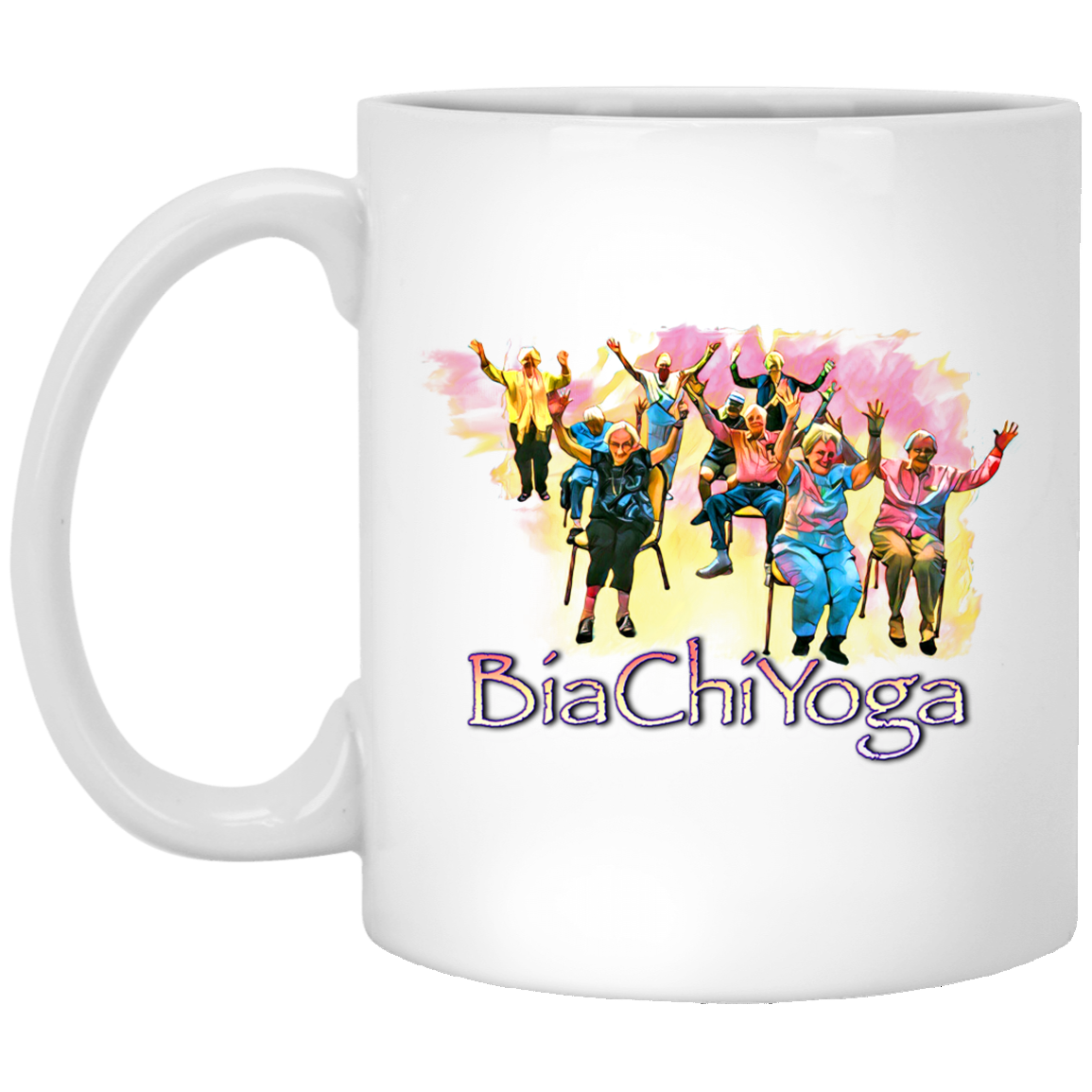 Seniors' Yoga Coffee Mug