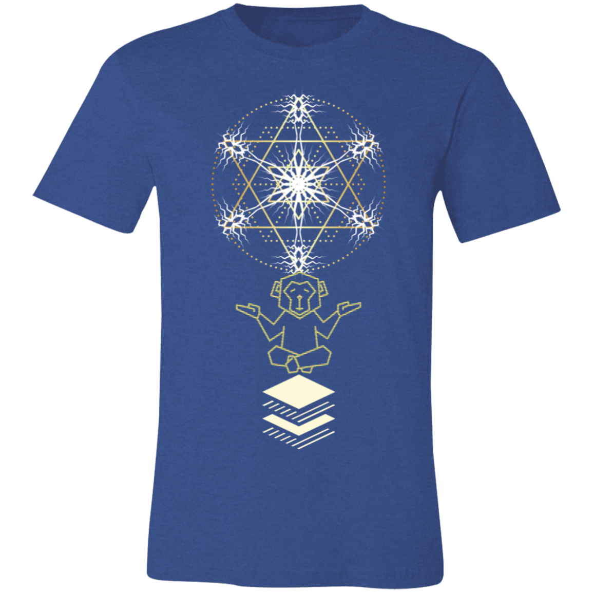 Monkey Meditator Levitator T Shirt