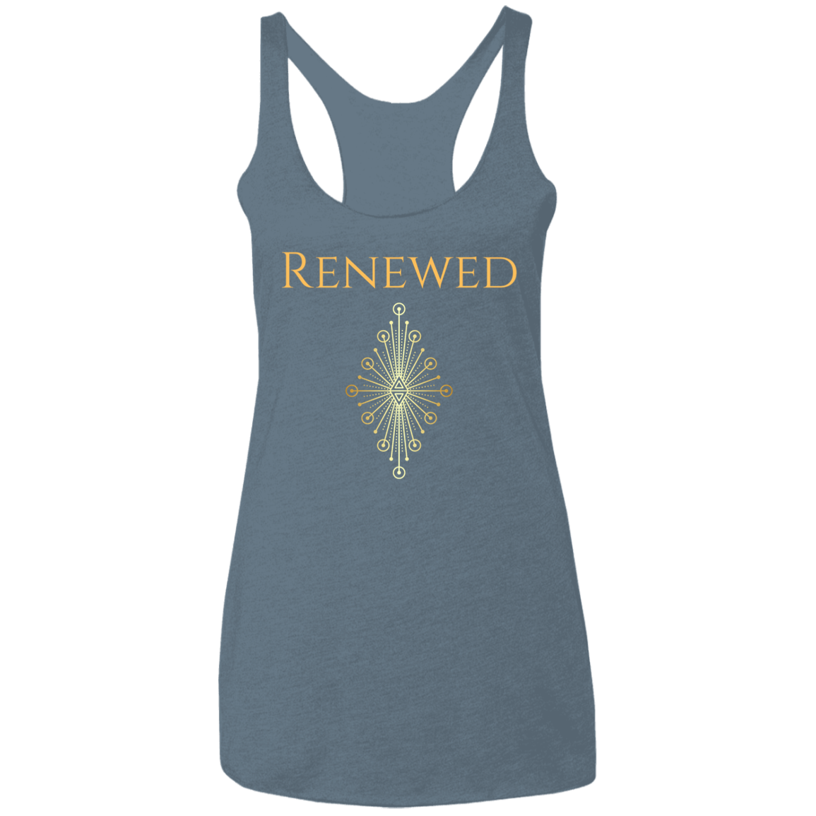 Renewed Ladies' Triblend Racerback Tank