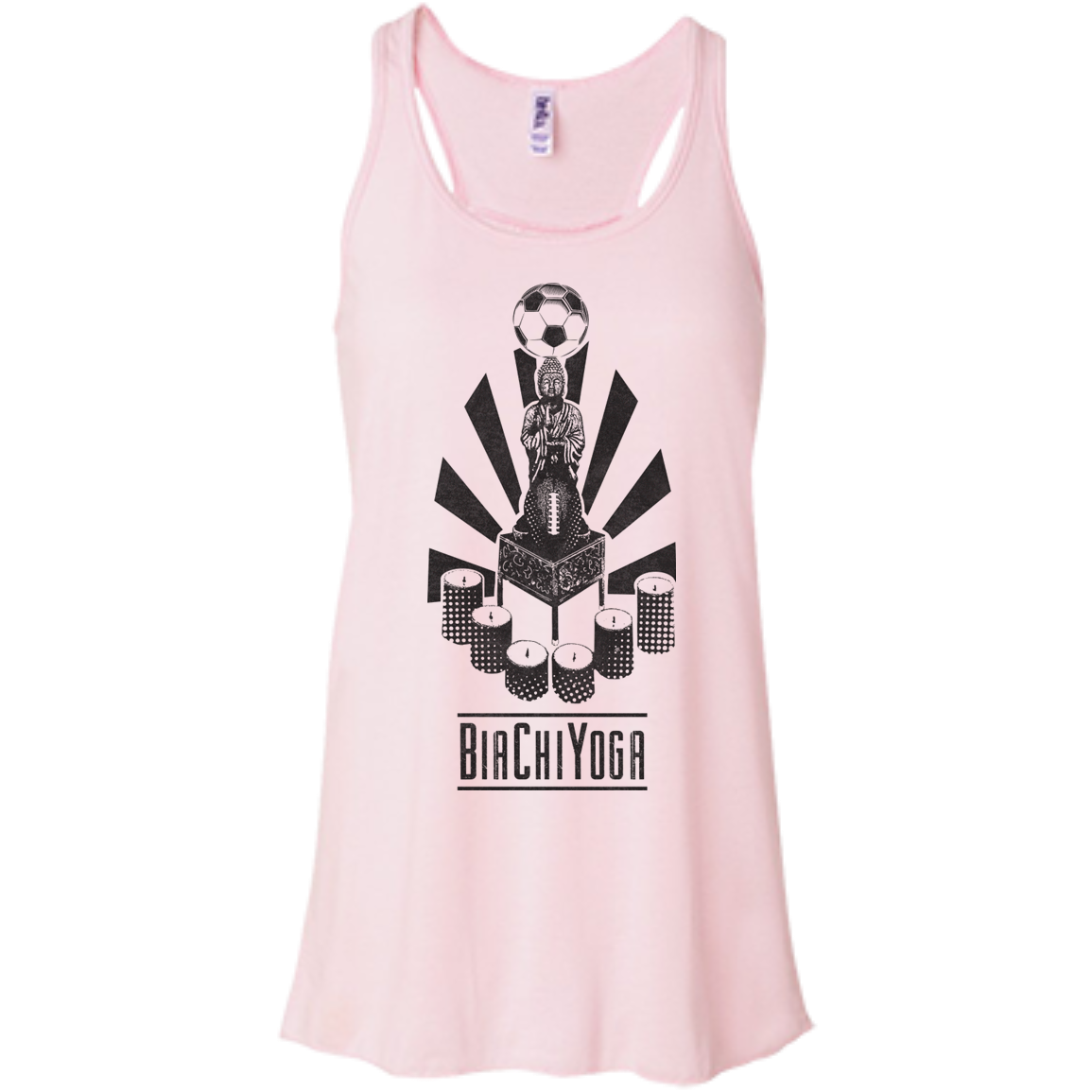 Sports Buddha - Bella+Canvas Flowy Racerback Tank