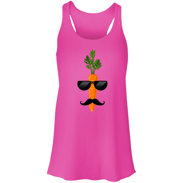 Carrot Incognito Flowy Racerback Tank