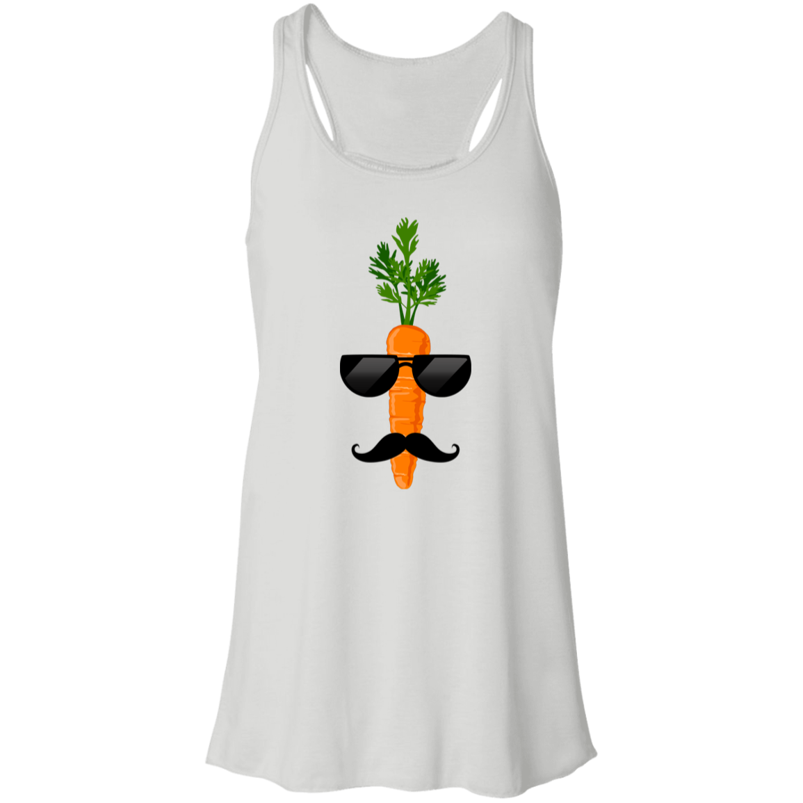Carrot Incognito Flowy Racerback Tank (Original)