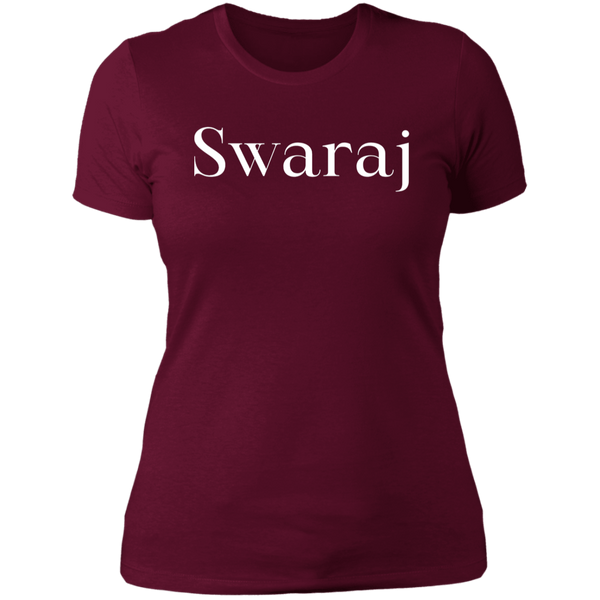 Swaraj - Ladies' Boyfriend T-Shirt