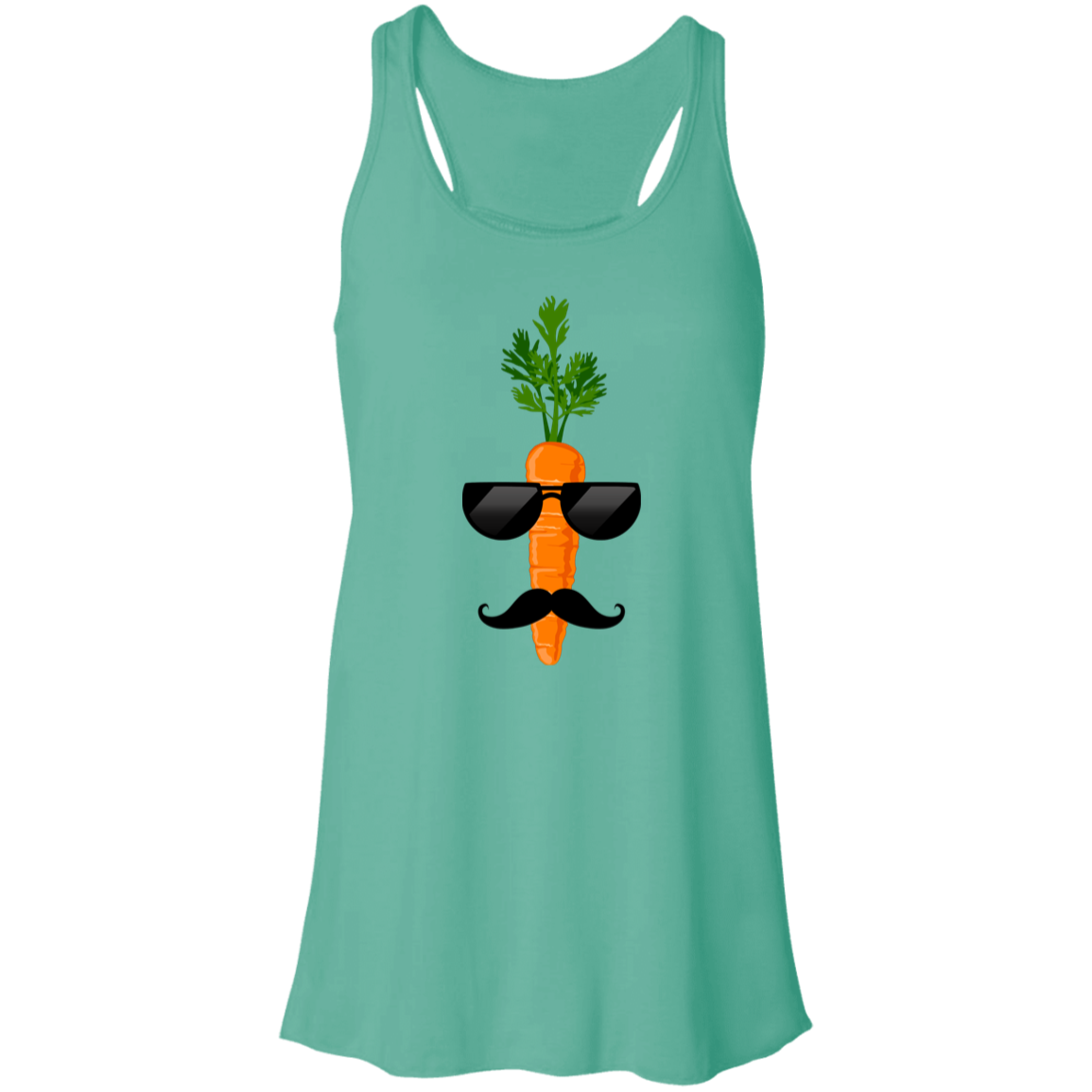 Carrot Incognito Flowy Racerback Tank (Original)