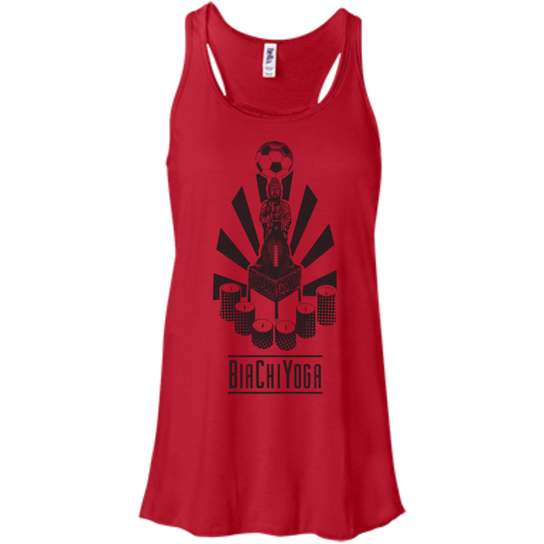 Sports Buddha Bella+Canvas Flowy Racerback Tank