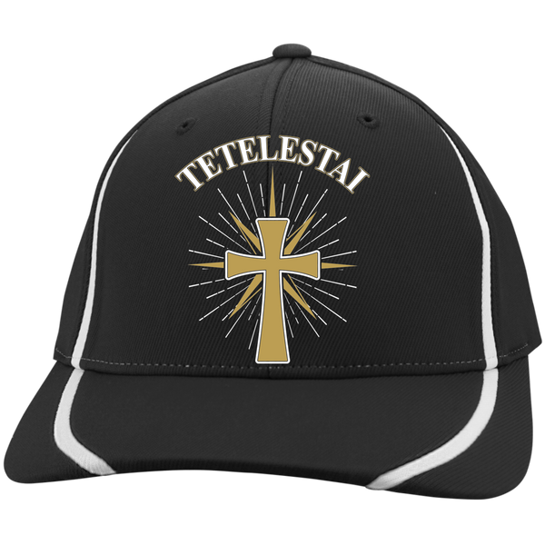 Tetelestai Flexfit Colorblock Cap