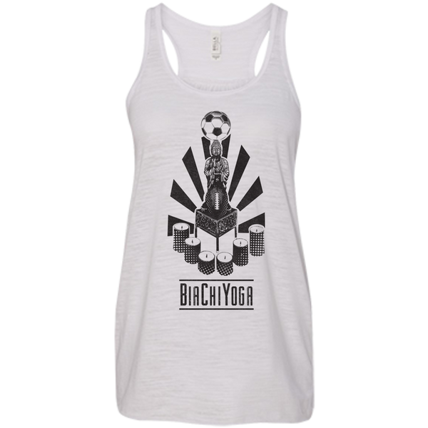Sports Buddha Bella+Canvas Flowy Racerback Tank