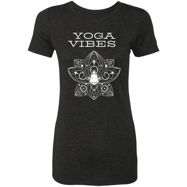 Yoga Vibes Ladies' Triblend T-Shirt