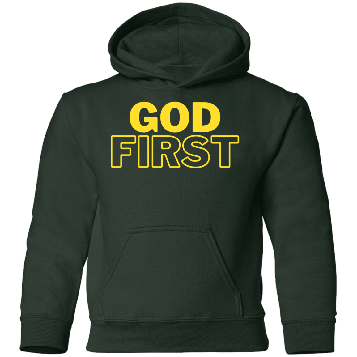 God First - Youth Pullover Hoodie