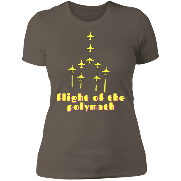 Flight of the Polymath - Ladies' Boyfriend T-Shirt