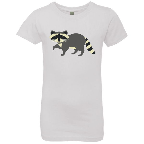 Raccoon - Girls' Princess T-Shirt