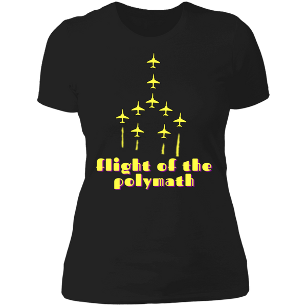 Flight of the Polymath - Ladies' Boyfriend T-Shirt