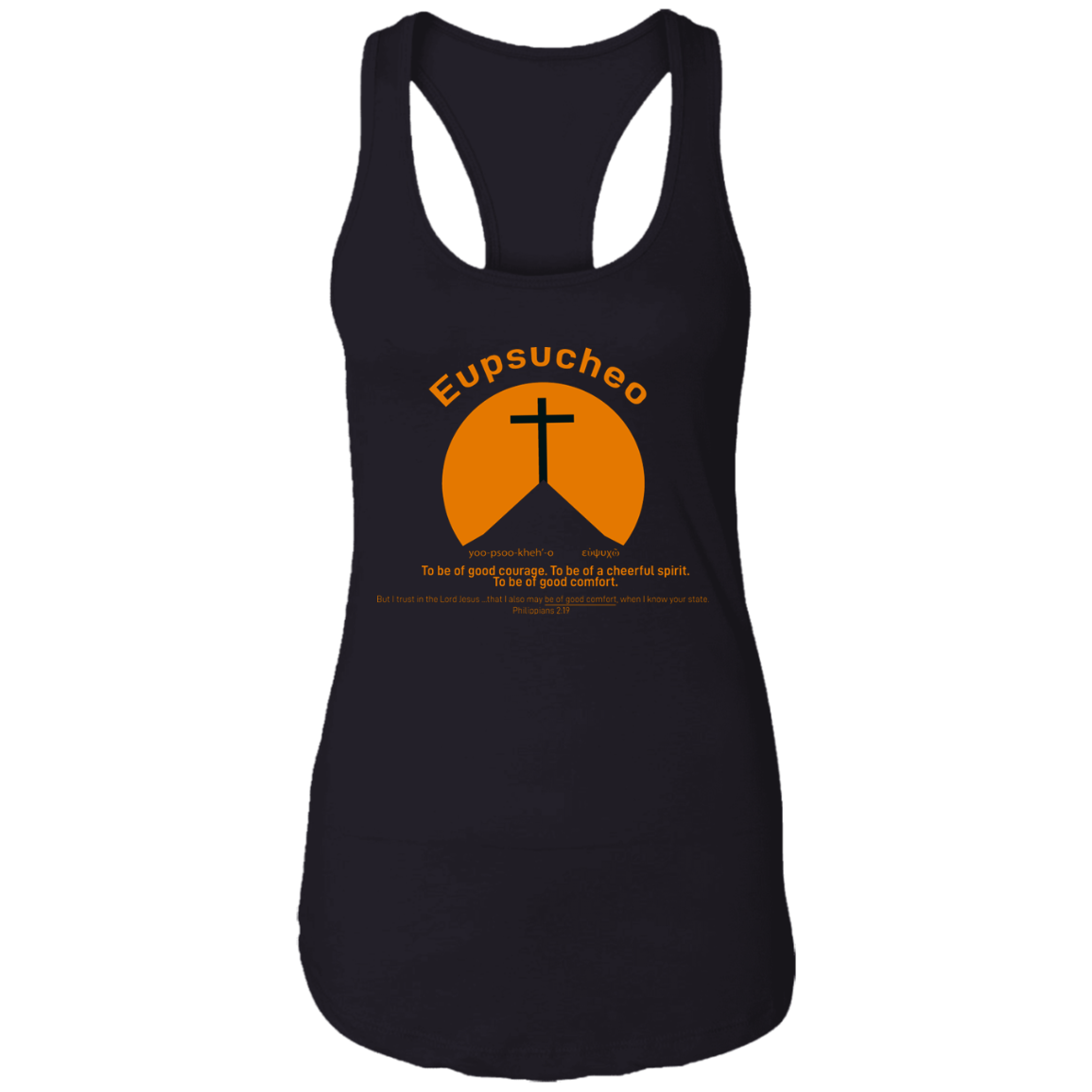Eupsucheo Ladies Ideal Racerback Tank