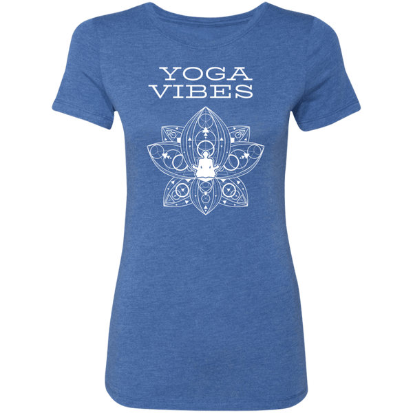 Yoga Vibes Ladies' Triblend T-Shirt