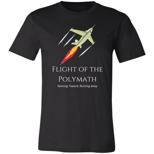 Flight of the Polymath (Running Toward, Running Away) Unisex Short-Sleeve T-Shirt