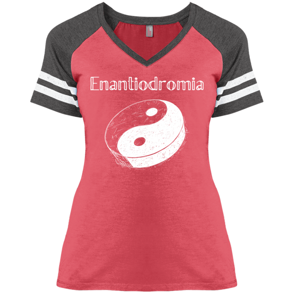 Enantiodromia Ladies' Game V-Neck T-Shirt