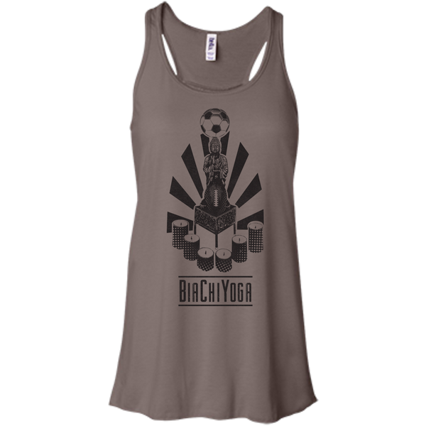 Sports Buddha Bella+Canvas Flowy Racerback Tank
