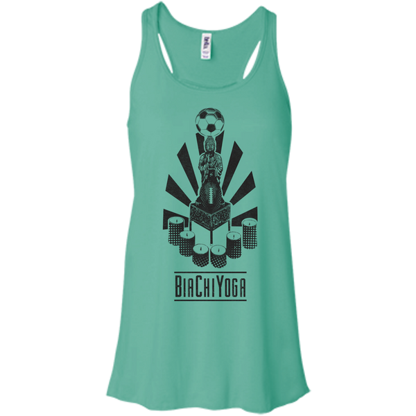 Sports Buddha - Bella+Canvas Flowy Racerback Tank