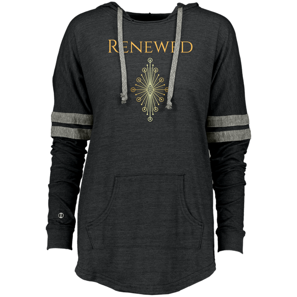 Renewed Ladies Hooded Low Key Pullover