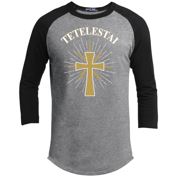 Tetelestai Youth 3/4 Raglan Sleeve Shirt