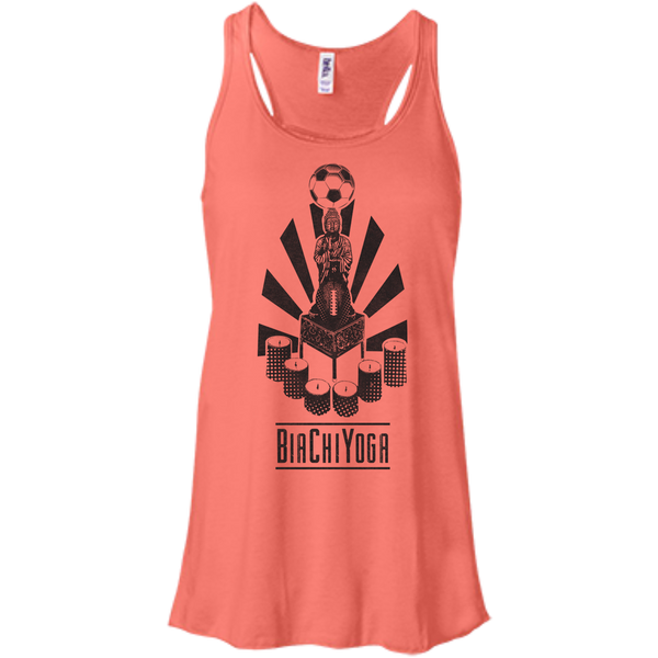 Sports Buddha Bella+Canvas Flowy Racerback Tank