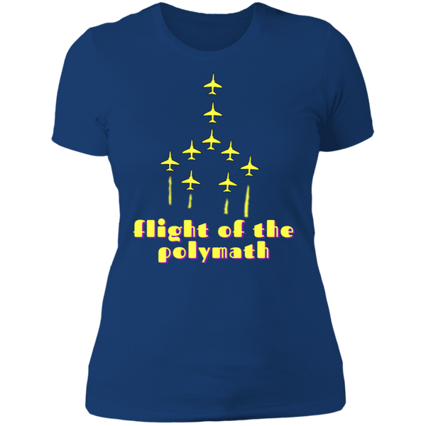 Flight of the Polymath - Ladies' Boyfriend T-Shirt