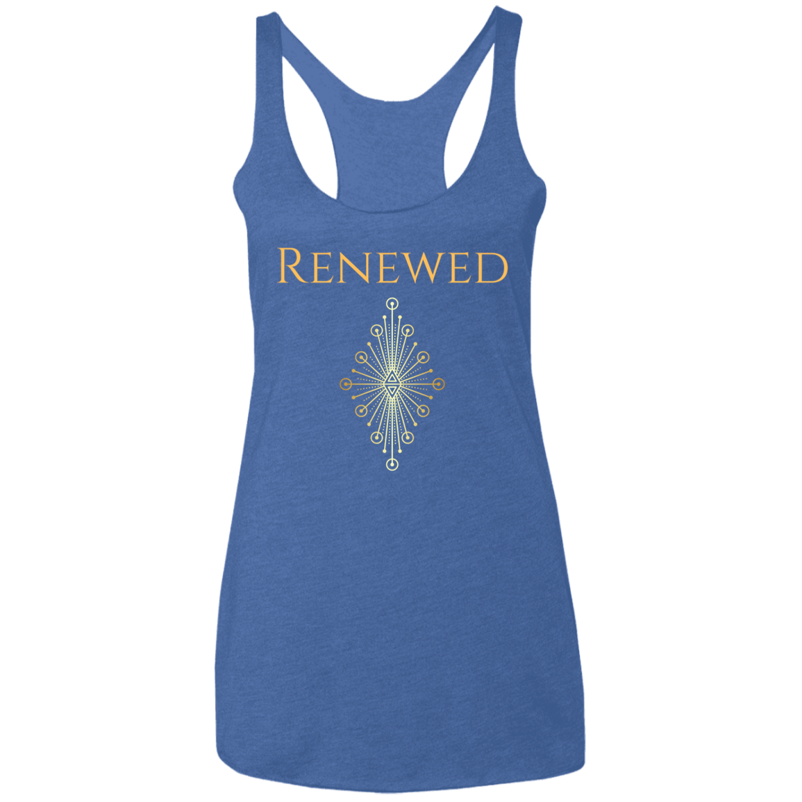 Renewed Ladies' Triblend Racerback Tank