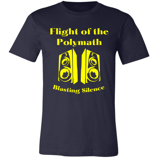 Blasting Silence - Flight of the Polymath - Unisex T Shirt