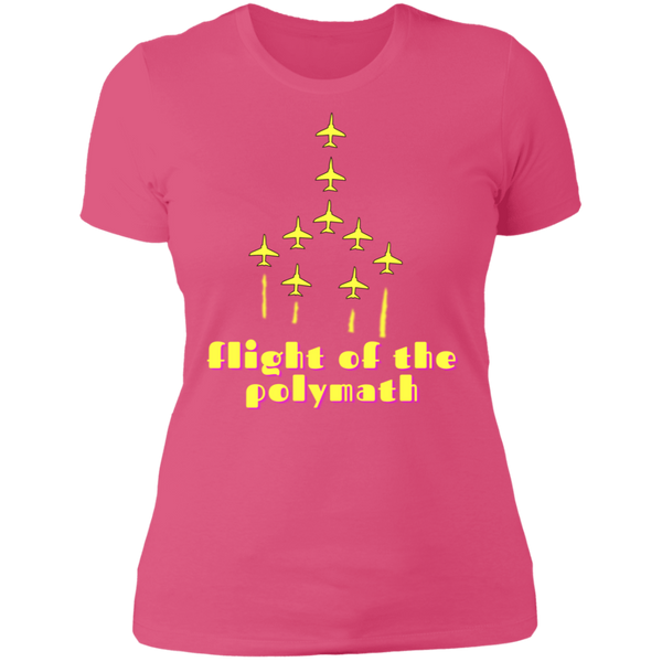 Flight of the Polymath - Ladies' Boyfriend T-Shirt