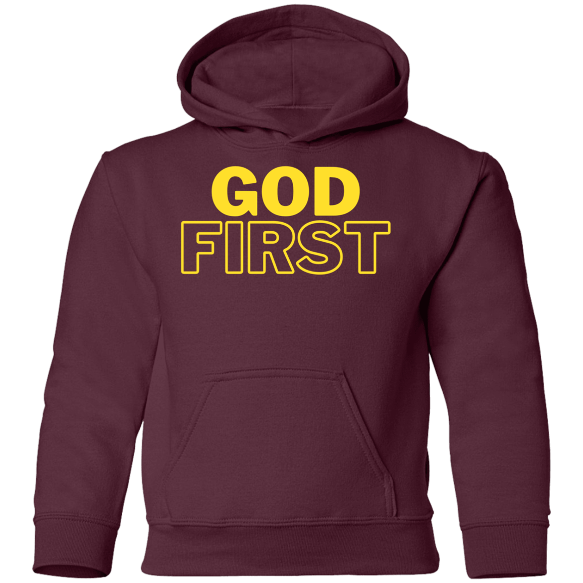 God First - Youth Pullover Hoodie