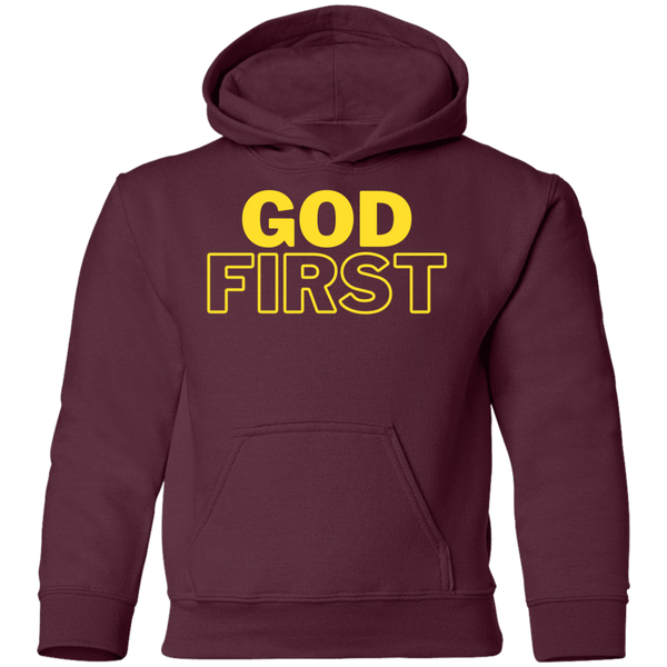 God First - Youth Pullover Hoodie