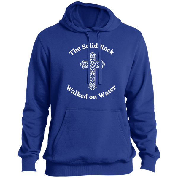 The Solid Rock Walked on Water Men's Pullover Hoodie