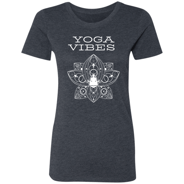 Yoga Vibes Ladies' Triblend T-Shirt