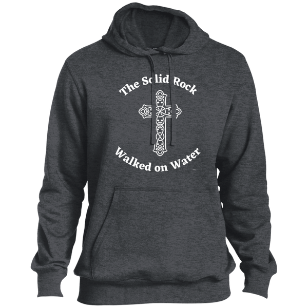 The Solid Rock Walked on Water Men's Pullover Hoodie