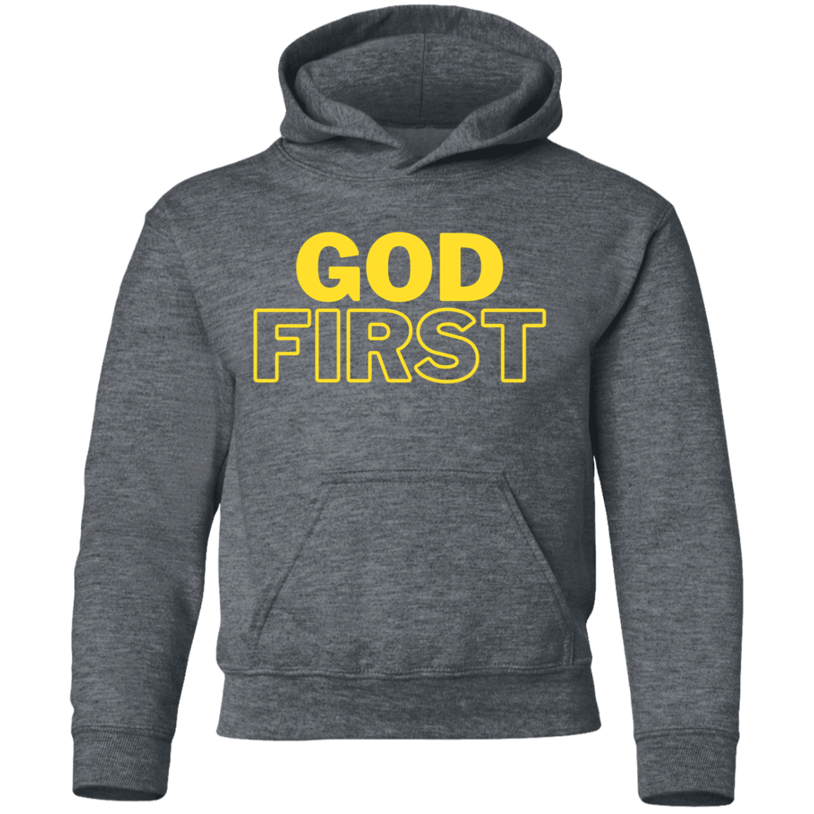 God First - Youth Pullover Hoodie