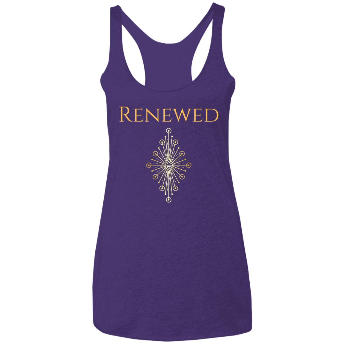 Renewed Ladies' Triblend Racerback Tank