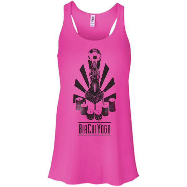 Sports Buddha Bella+Canvas Flowy Racerback Tank