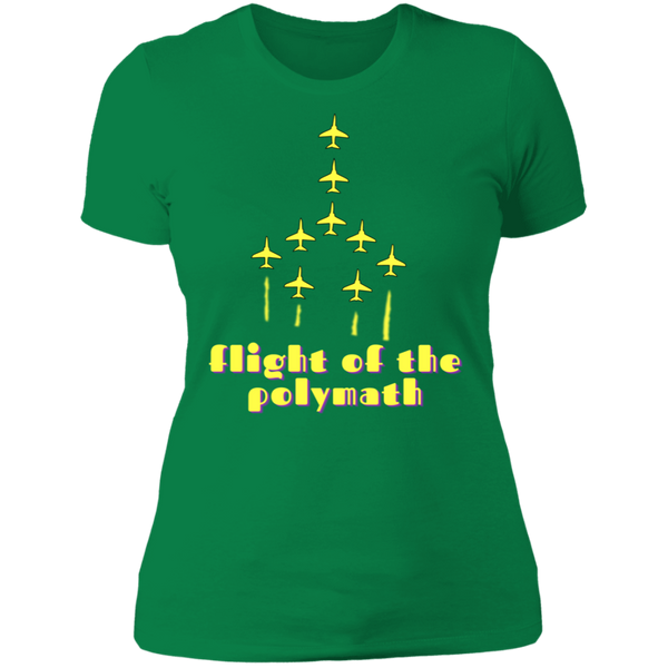 Flight of the Polymath - Ladies' Boyfriend T-Shirt