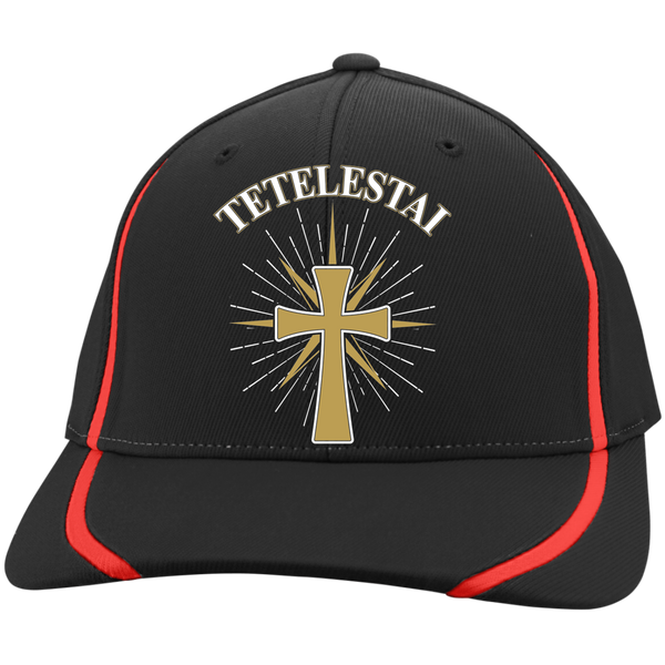 Tetelestai Flexfit Colorblock Cap