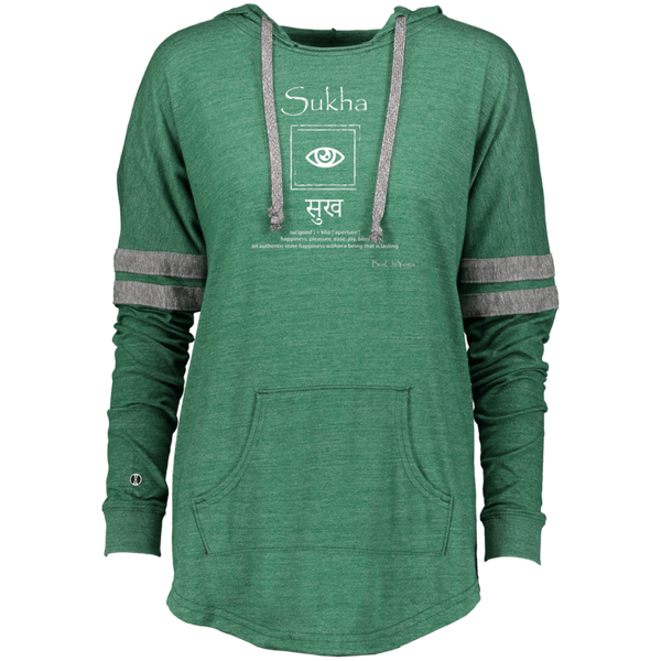 Sukha - Ladies Hooded Low Key Pullover