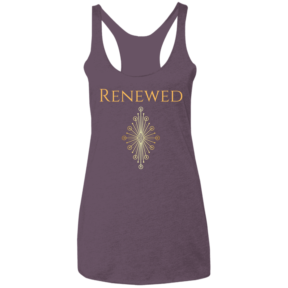 Renewed Ladies' Triblend Racerback Tank