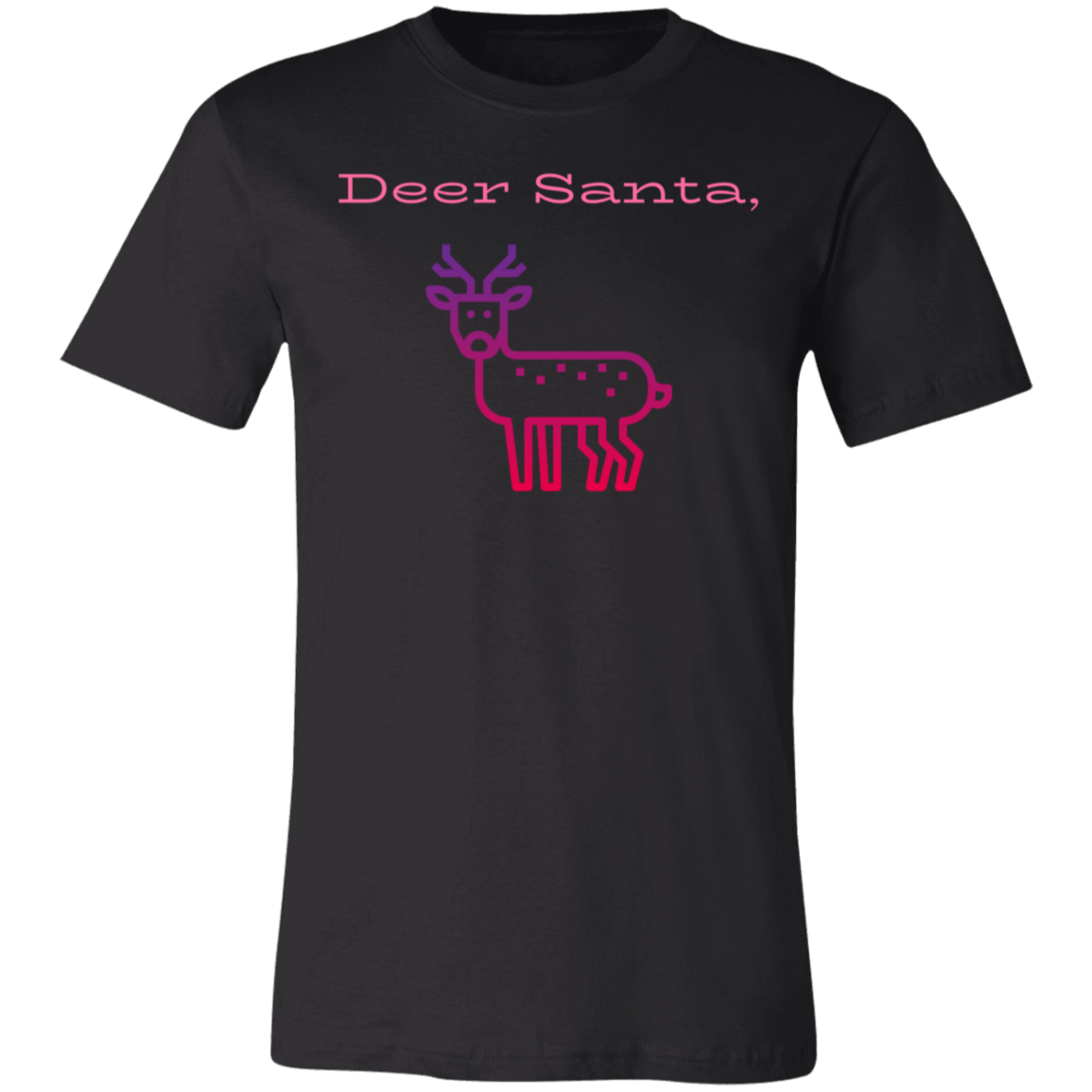 Deer Santa T-Shirt