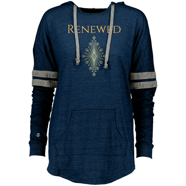 Renewed Ladies Hooded Low Key Pullover