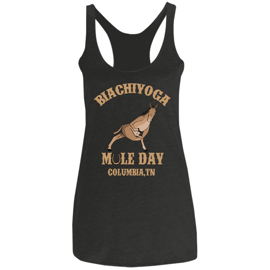 Mule Day - BiaChiYoga Twisted Prayer Lunge Tee
