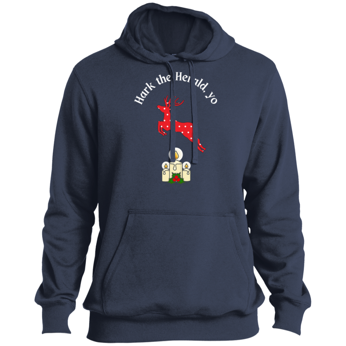 Hark the Herald, yo - Men's Pullover Hoodie