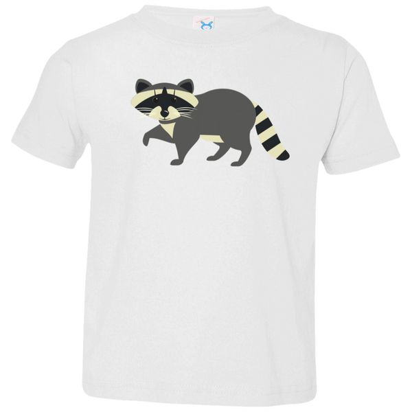 Raccoon - Toddler Jersey T-Shirt