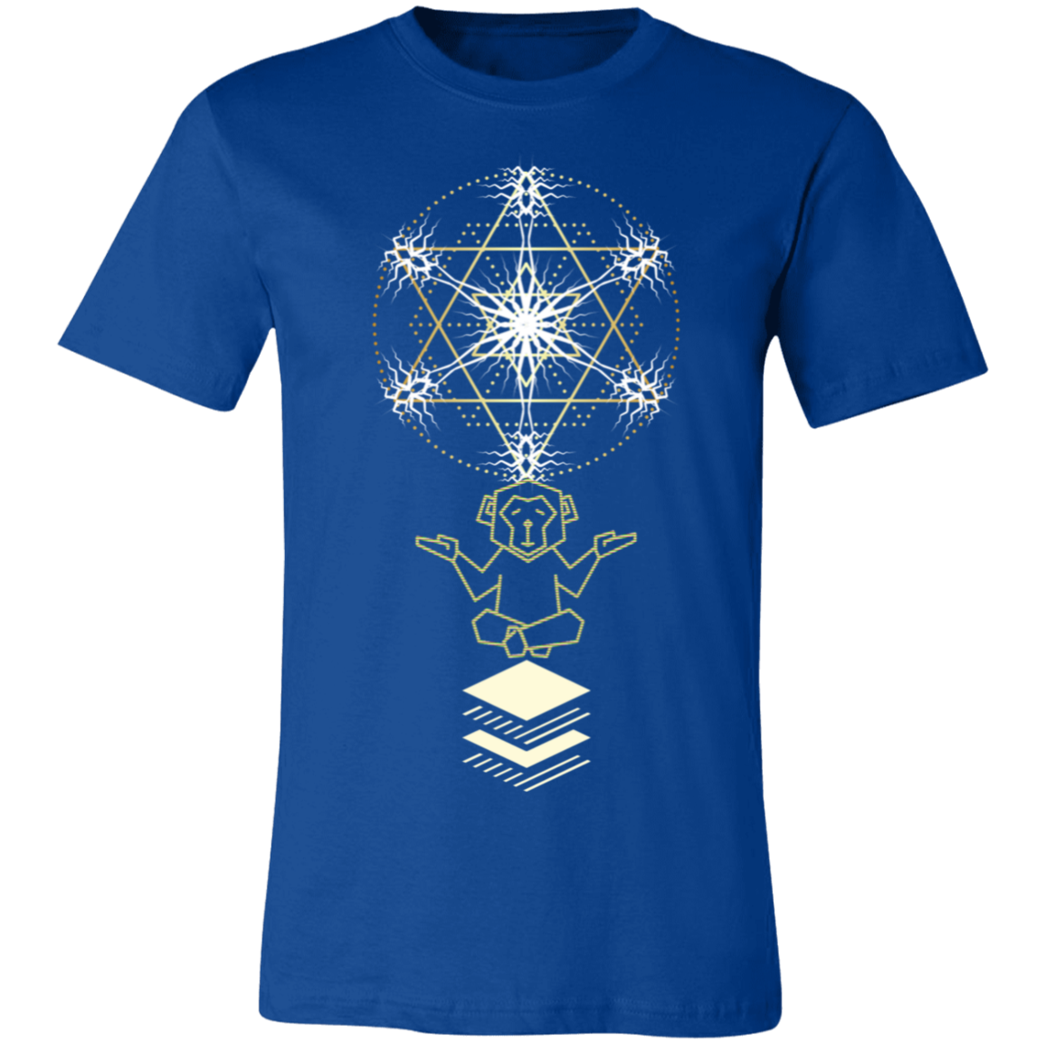 Monkey Meditator Levitator T Shirt