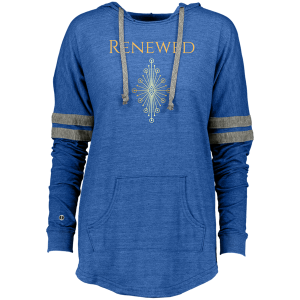 Renewed Ladies Hooded Low Key Pullover