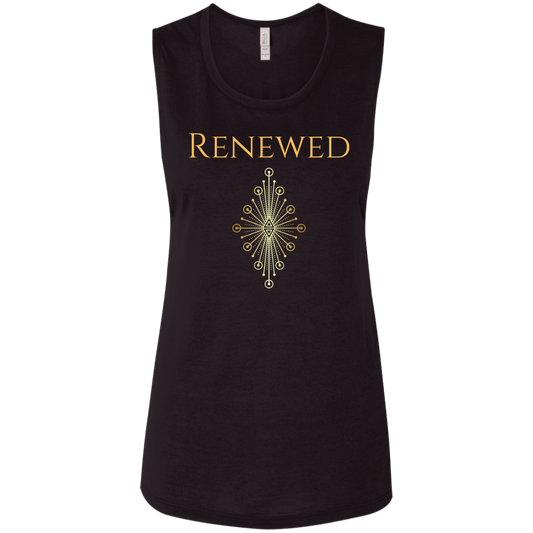 Renewed Ladies' Flowy Muscle Tank